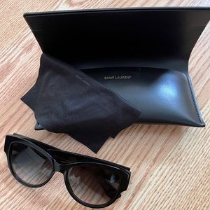 Saint Laurent M3 001 cat eye sunglasses NEW